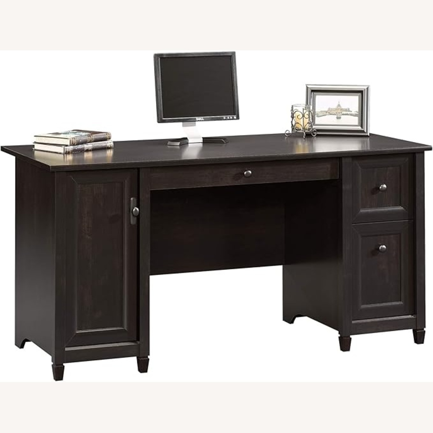 Sauder Edge Water Computer Desk, Black Wood - image-7