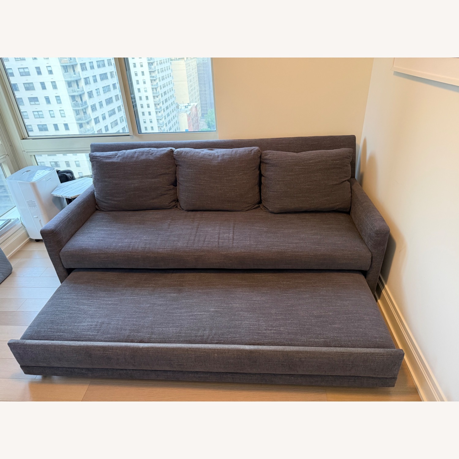 Crate & Barrel Reston Queen Sleeper Sofa - image-2