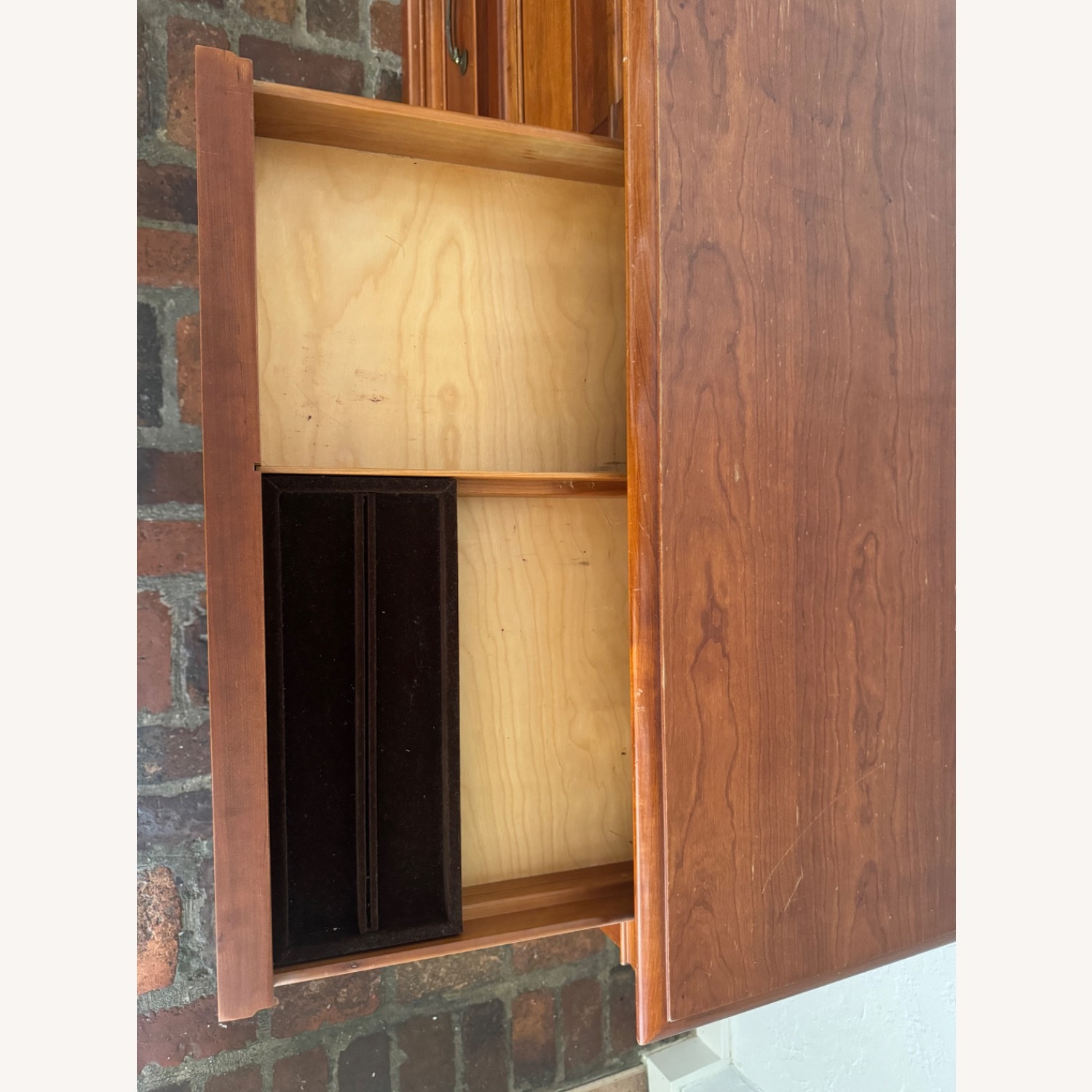 Ethan Allen Georgian Cherry Wood Dresser - image-9