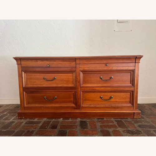 Used Ethan Allen Georgian Cherry Wood Dresser for sale on AptDeco
