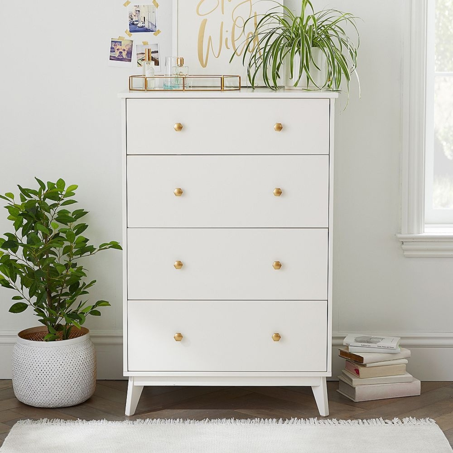 Pottery Barn Teen Keaton Natural Wood Dresser - image-4