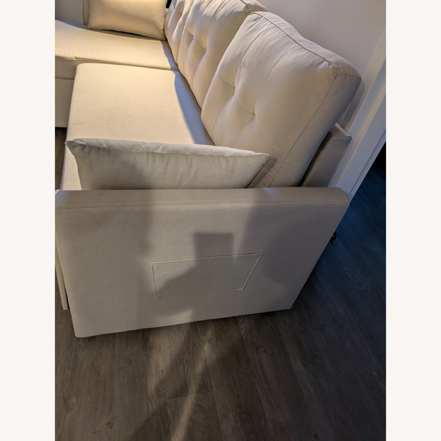 Sectional Sofa Bed With Storage  - image-2
