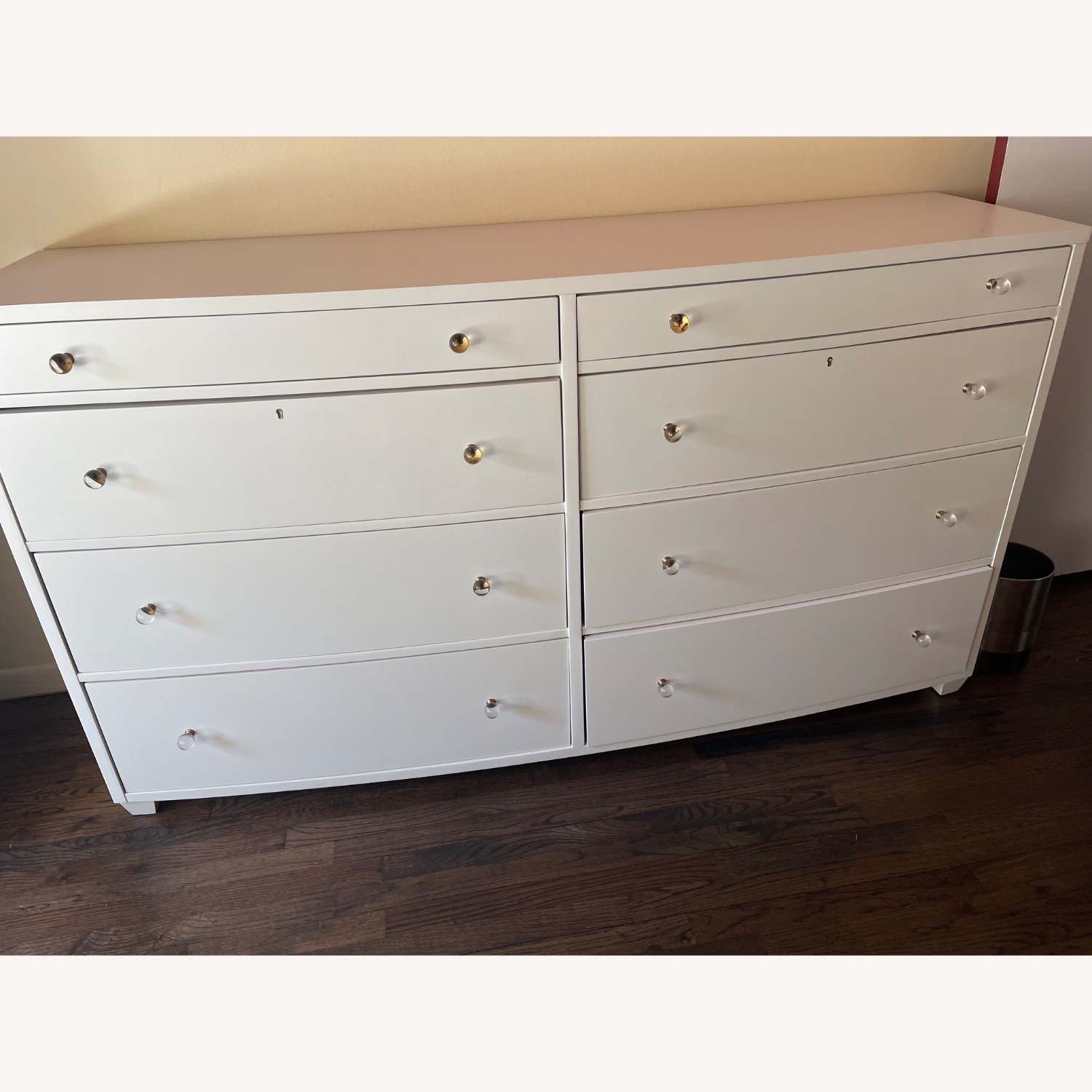 Stanley Furniture White Wood Dresser - image-4