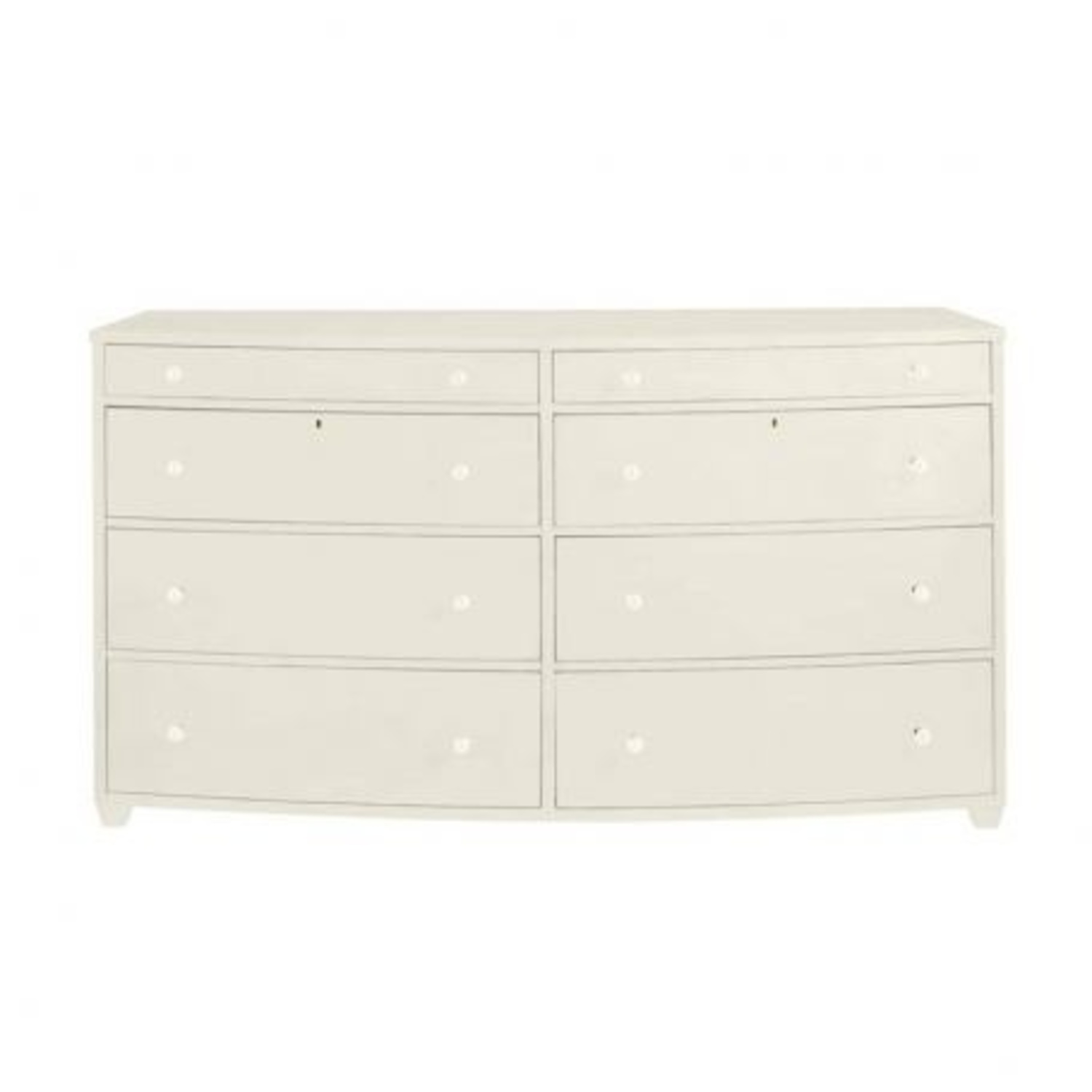 Stanley Furniture White Wood Dresser - image-5