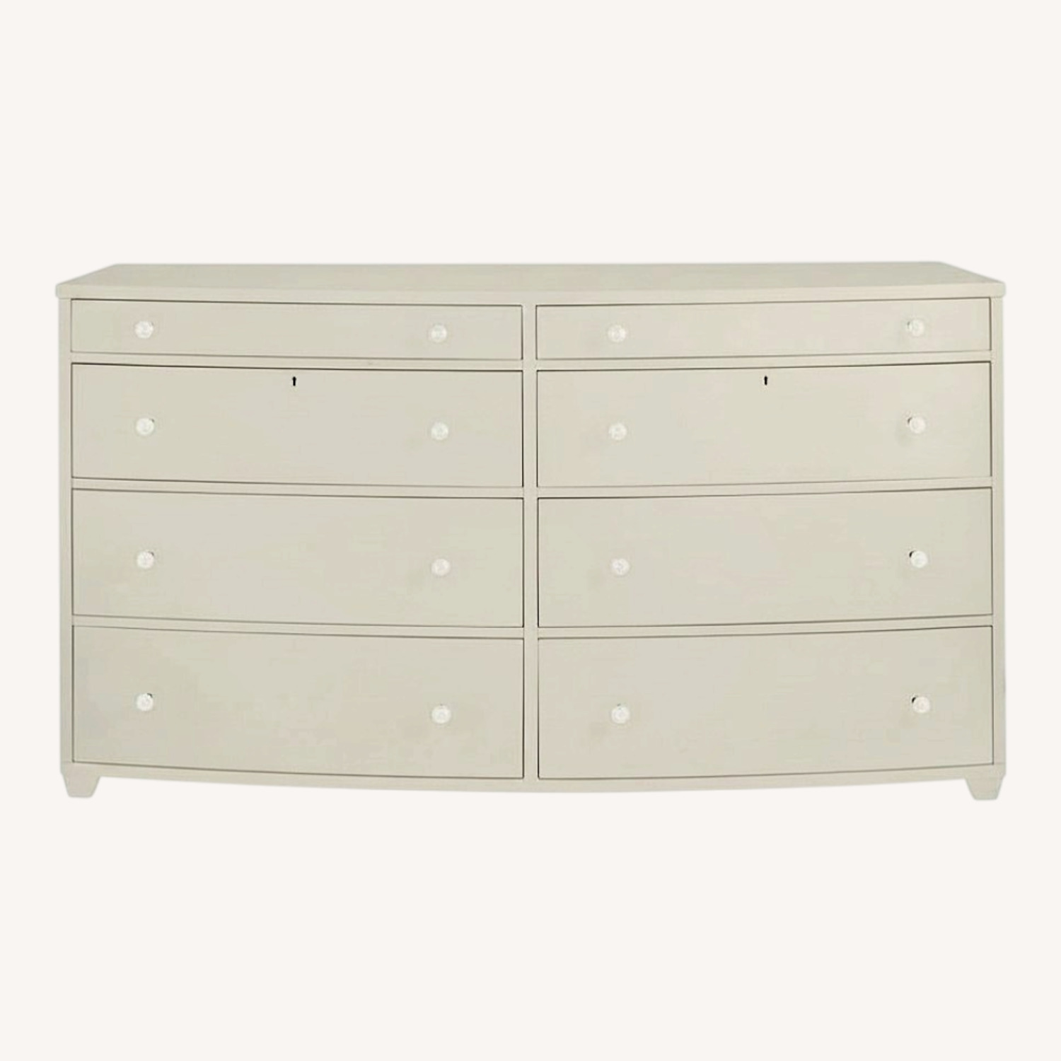 Stanley Furniture White Wood Dresser - image-0