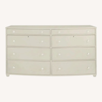 Stanley Furniture White Wood Dresser