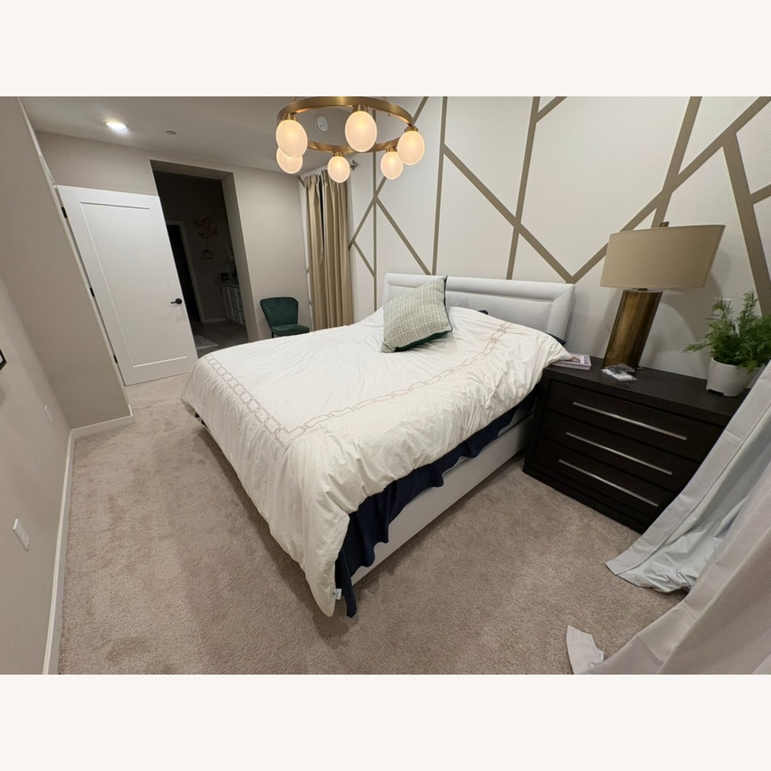 Jonathan Louis Furniture White King Bed - image-1