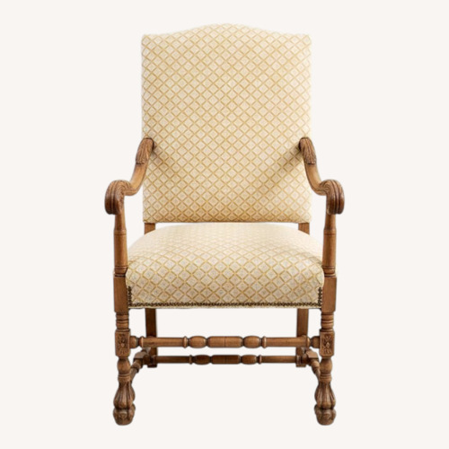 Used Vintage/Antique Finds Light Brown Accent Chair for sale on AptDeco