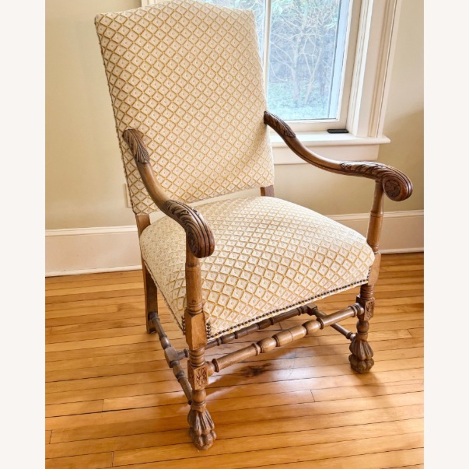 Vintage/Antique Finds Light Brown Accent Chair - image-6