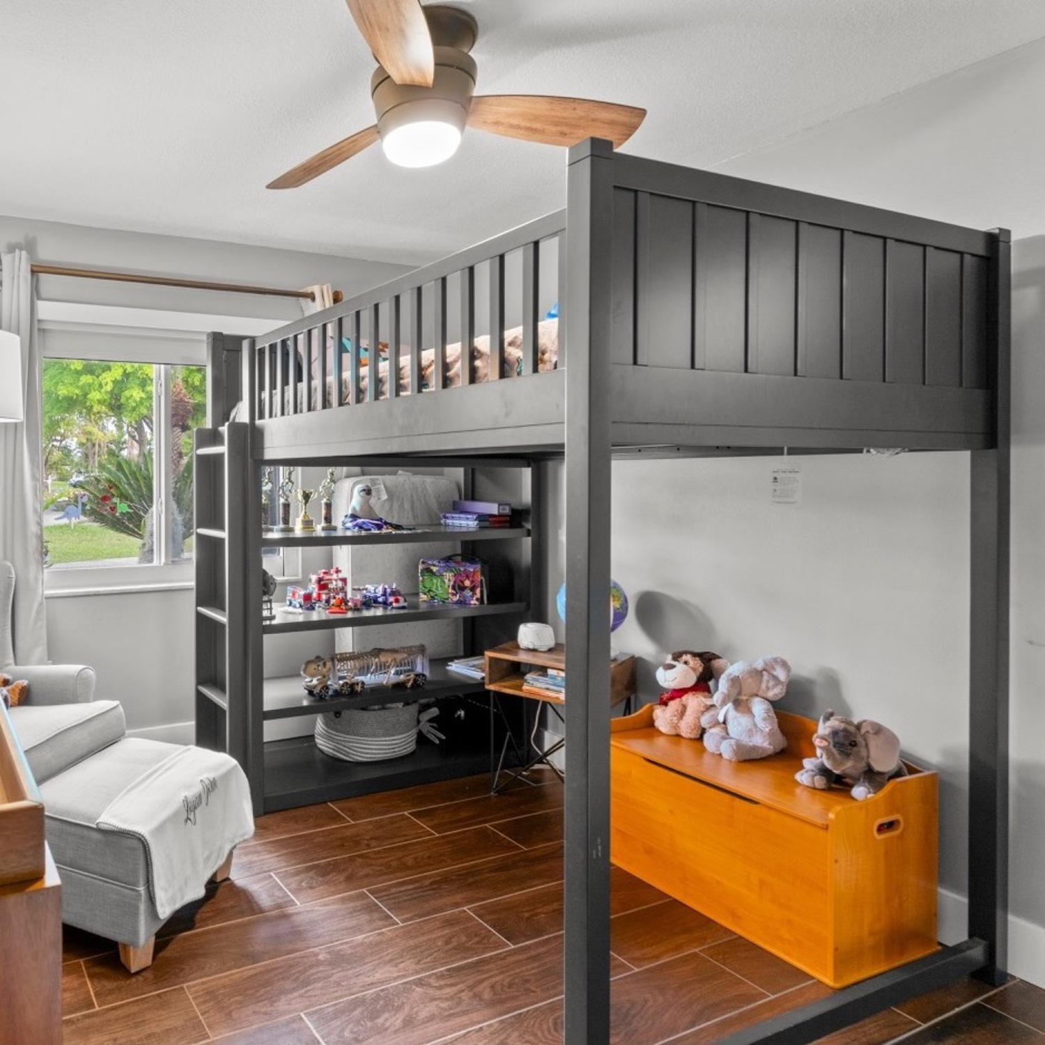 Pottery Barn Camp Loft Bed - image-5