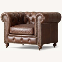 Restoration Hardware Kensington Dark Brown Chairs