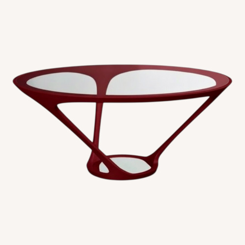 Used Roche Bobois Ora Ito Red Dining Table for sale on AptDeco