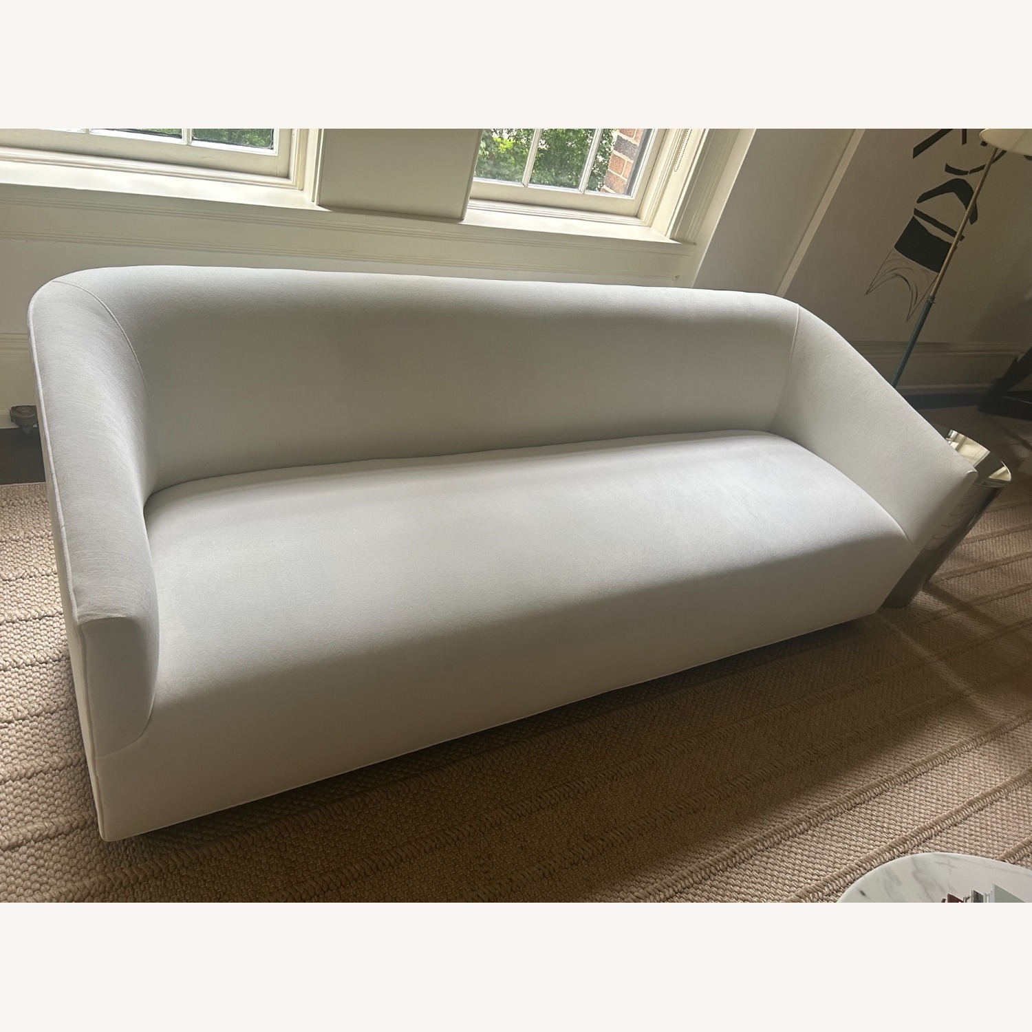 Restoration Hardware 1950s Italian Shelter Arm Sofa - image-3