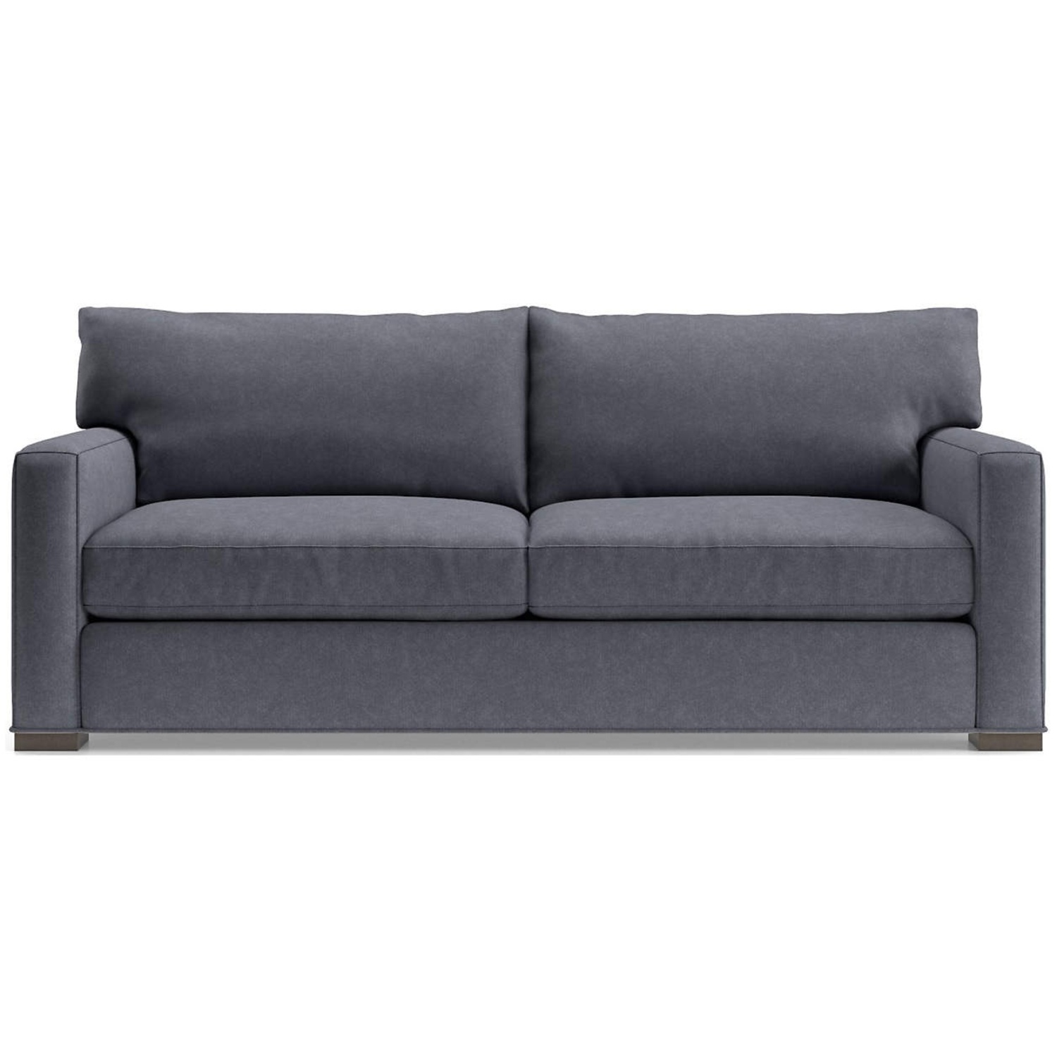 Crate & Barrel Axis Grey Sofa - image-9