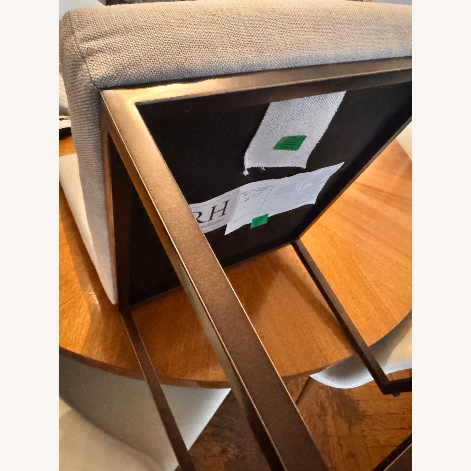 Restoration Hardware Emery Fabric Dining Side Chairs - image-9