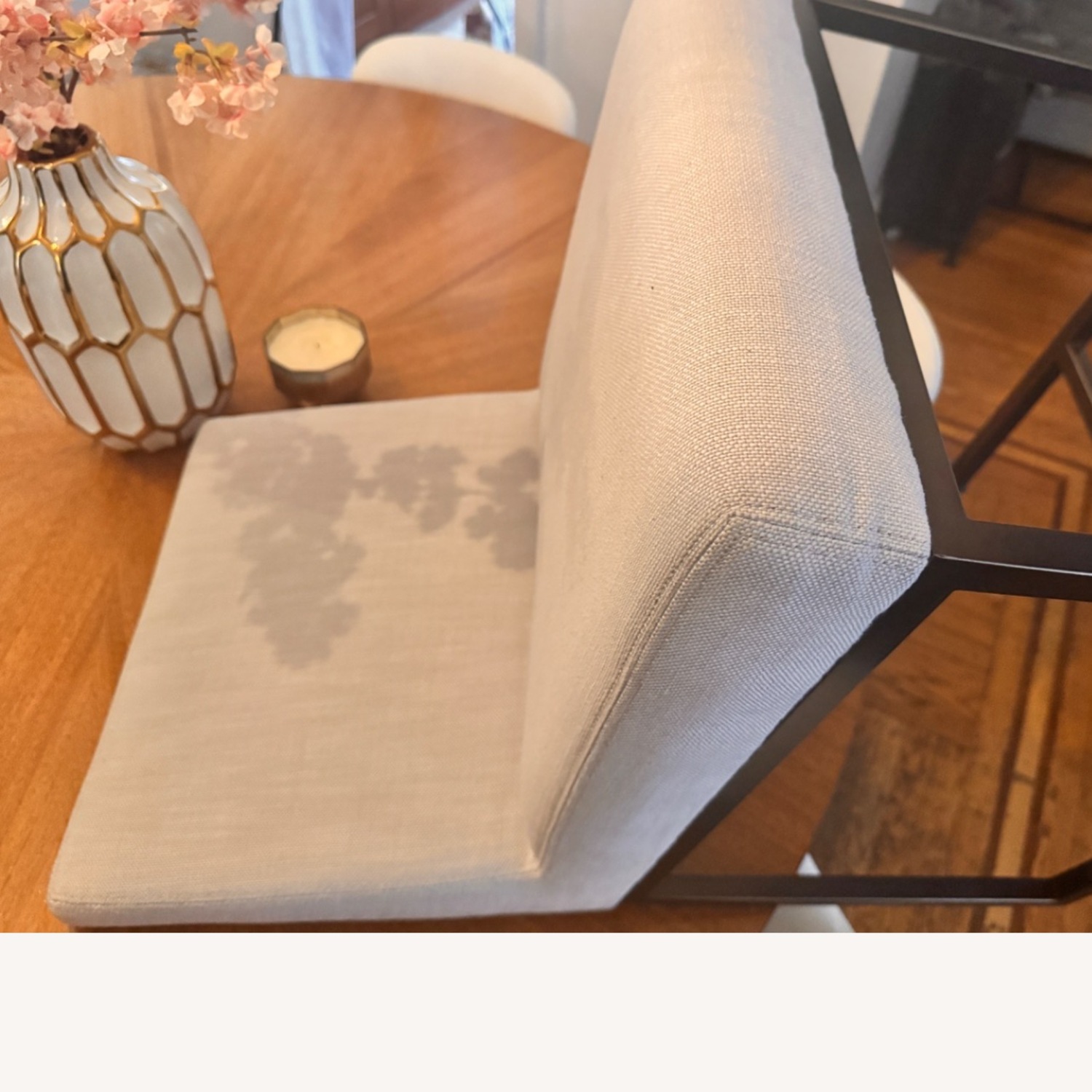 Restoration Hardware Emery Fabric Dining Side Chairs - image-11