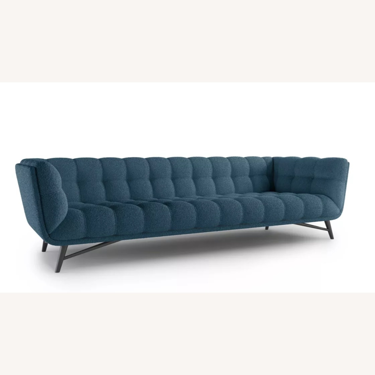 Roche Bobois Profile Sofa – Blue Nuit Velvet - image-8