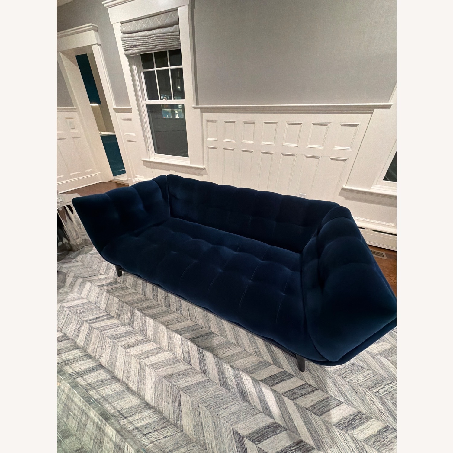 Roche Bobois Profile Bleu Nuit 2.5 Seater Sofa - image-3