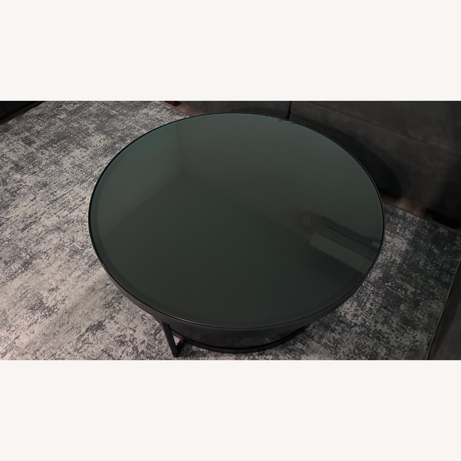 IKEA FRÖTORP Black Marble Coffee Table - image-4