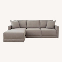 Ashley Furniture Katany Light Gray 3+ Piece Sectional