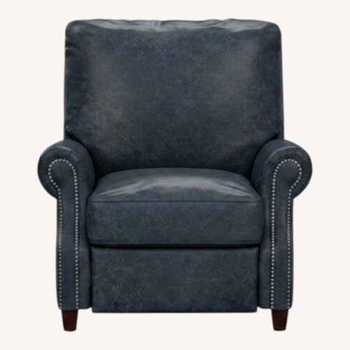 Used Pottery Barn James Roll Arm Leather Recliner for sale on AptDeco