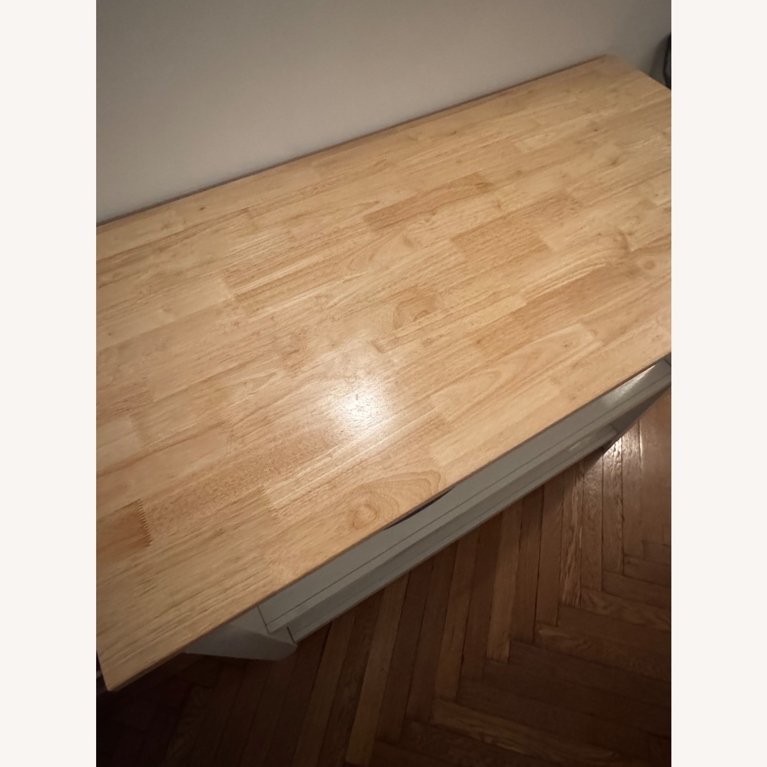 Wayfair Beachcrest Home White Wood Kitchen Island - image-3