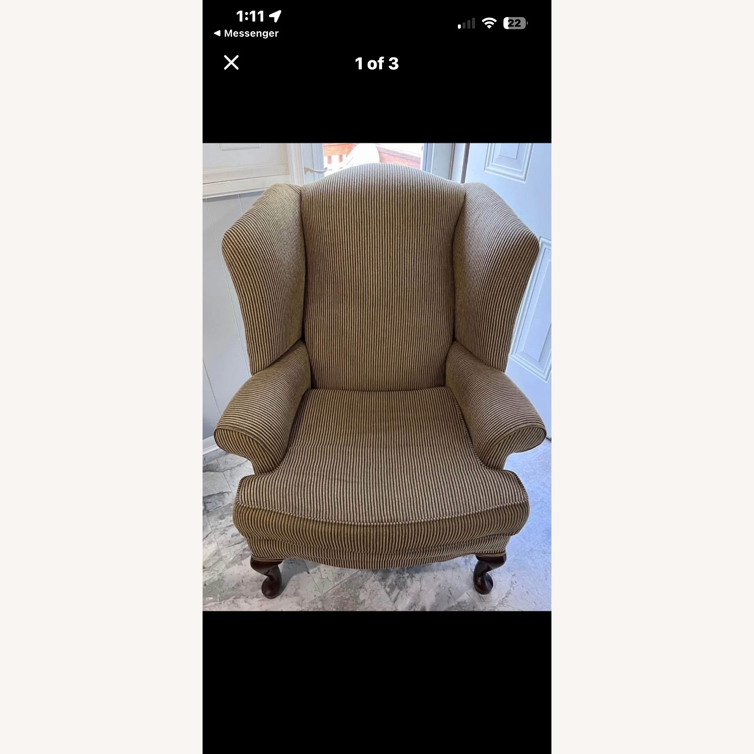 Vintage/Antique Finds Accent Chair - image-1