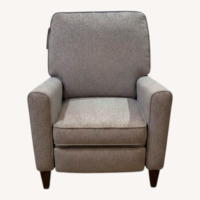Tweedy Transitional Power Tapered Legs Recliner