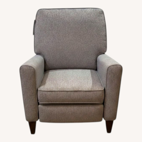 Used Tweedy Transitional Power Tapered Legs Recliner for sale on AptDeco