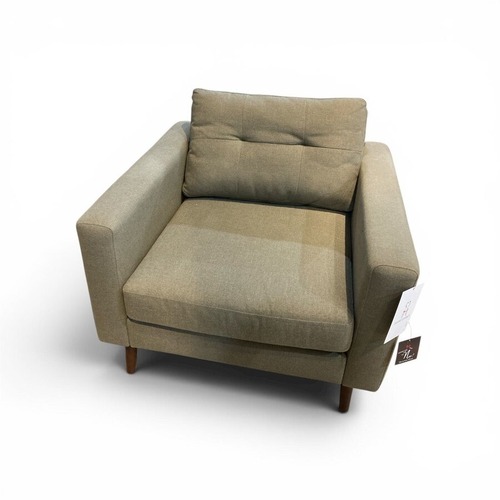 Used Burrow Nomad Armchair Moss Green for sale on AptDeco