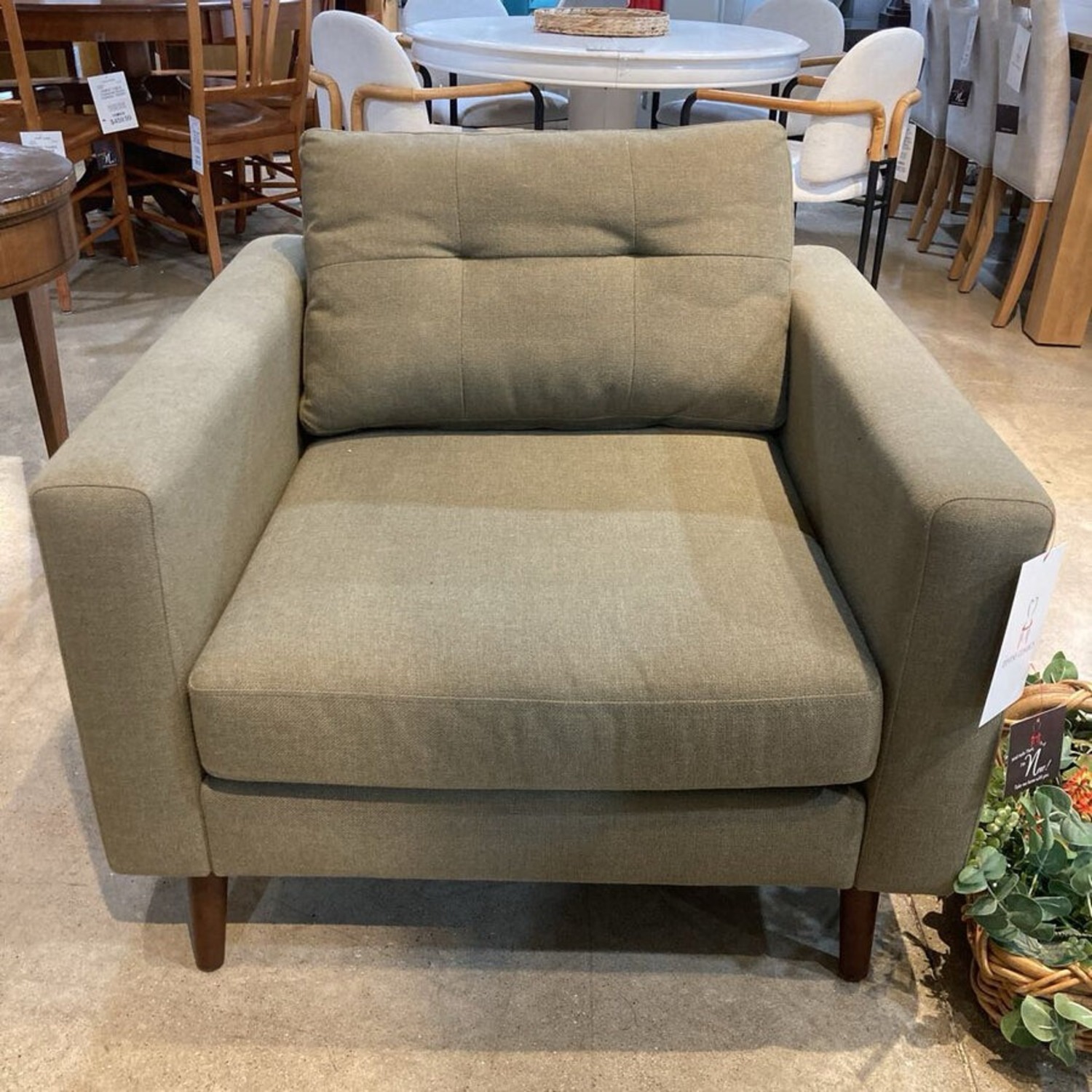 Burrow Nomad Armchair Moss Green - image-3