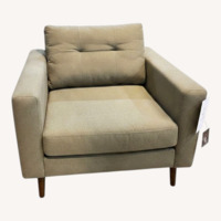 Burrow Nomad Armchair Moss Green
