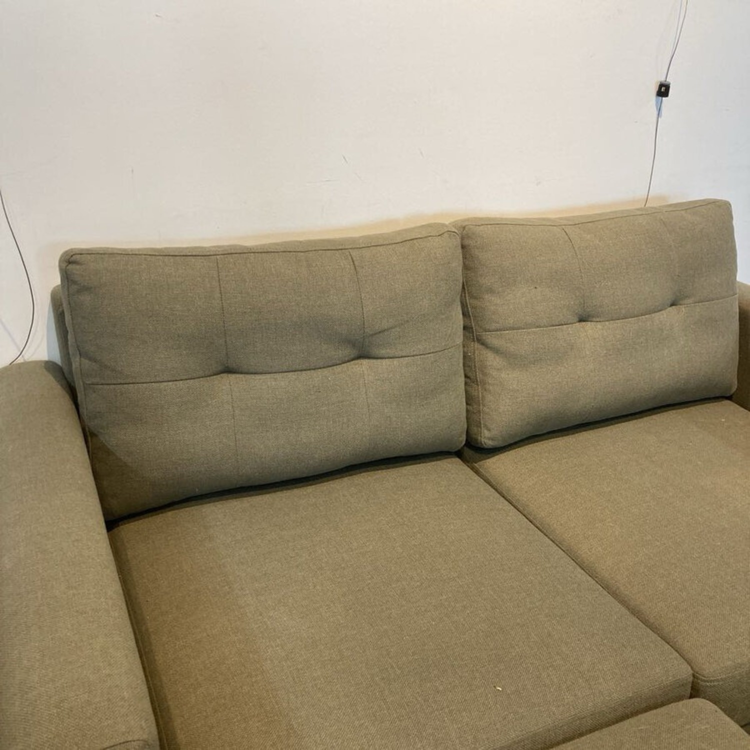 Burrow Nomad Two-Seat W Ottoman Loveseat - image-3