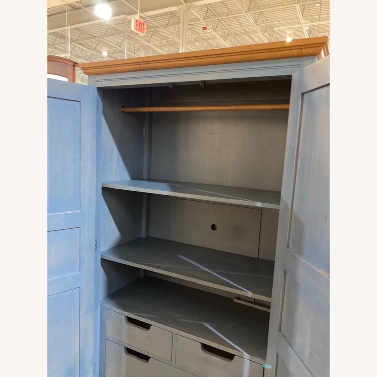 Ethan Allen Country Colors Armoire Furniture - image-5