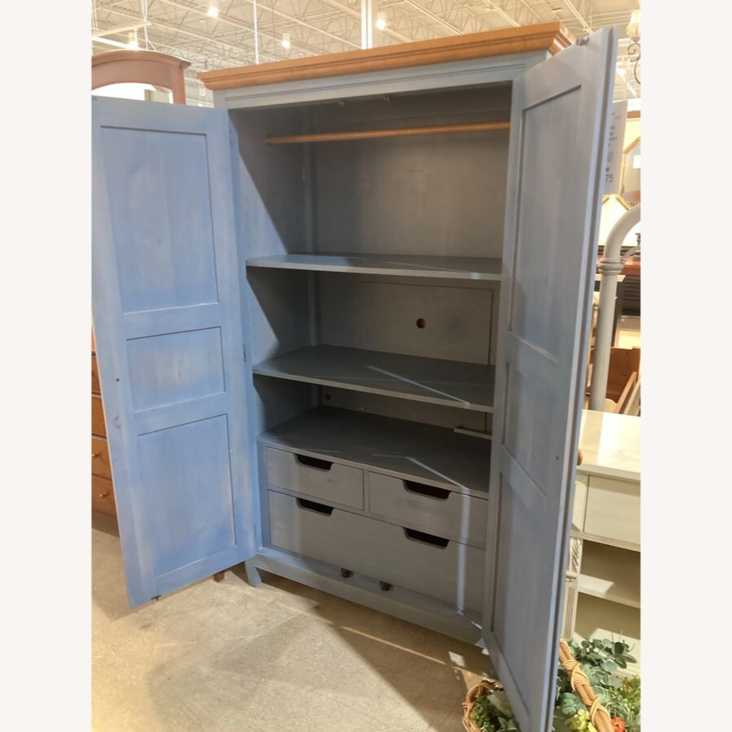 Ethan Allen Country Colors Armoire Furniture - image-4
