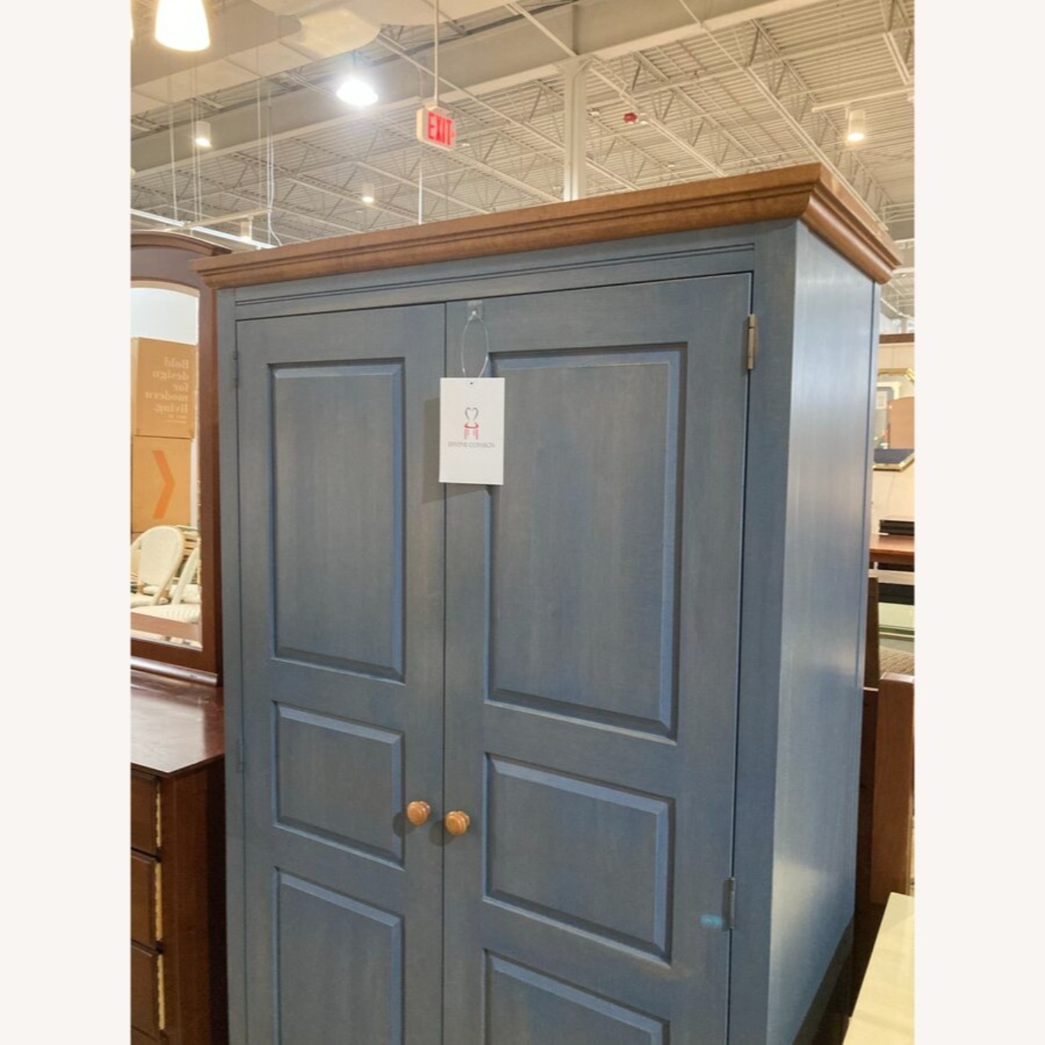 Ethan Allen Country Colors Armoire Furniture - image-6