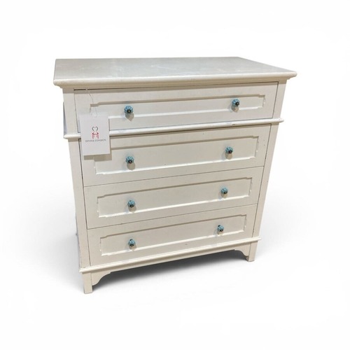Used 4-Drawer W Decorative Glass Pulls Dresser for sale on AptDeco