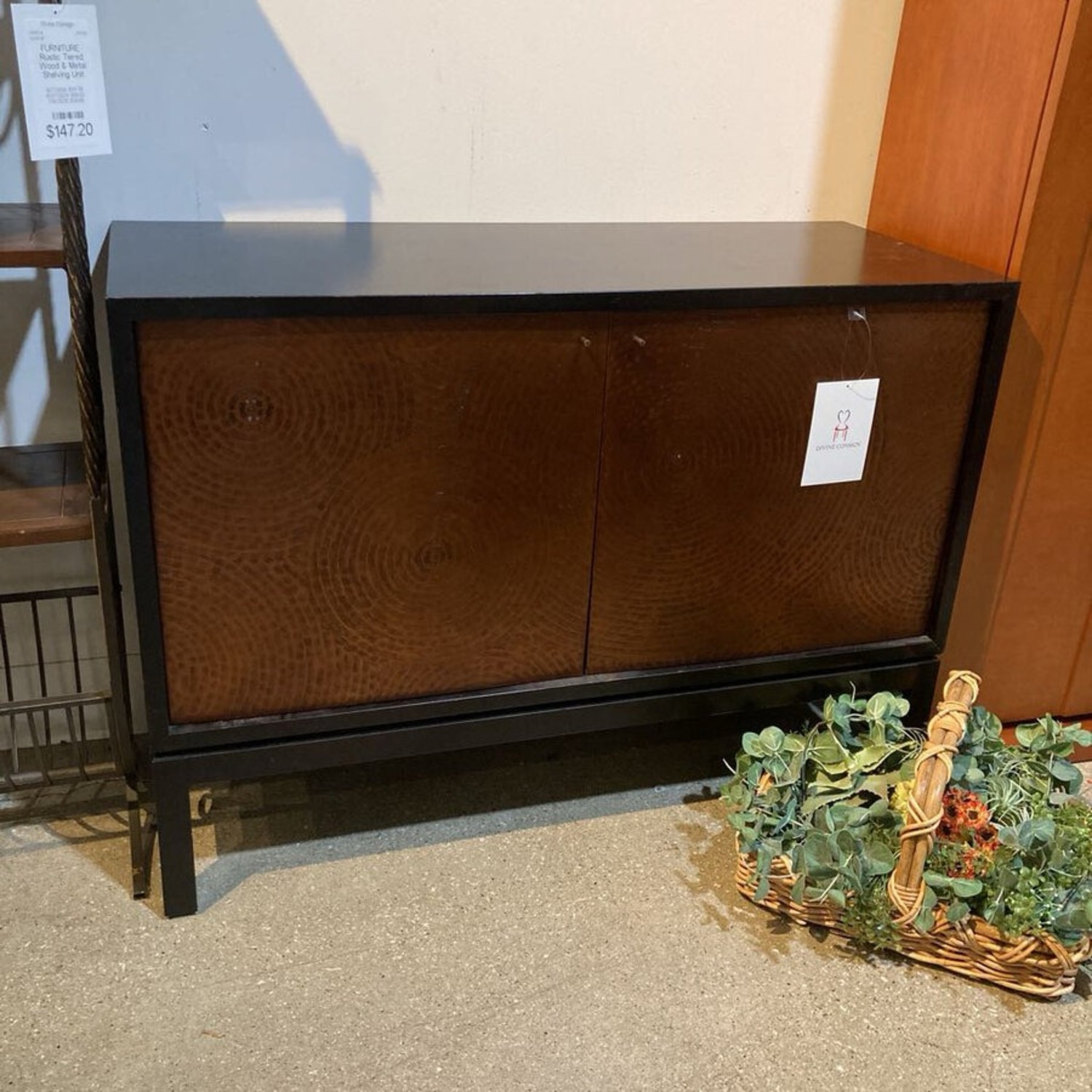 Crate & Barrel Cirque 2-Door Cabinet - image-2