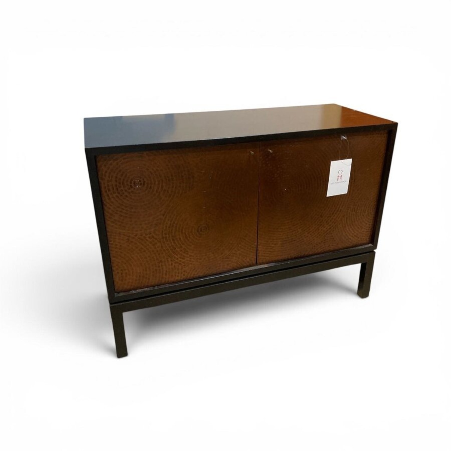 Crate & Barrel Cirque 2-Door Cabinet - image-1