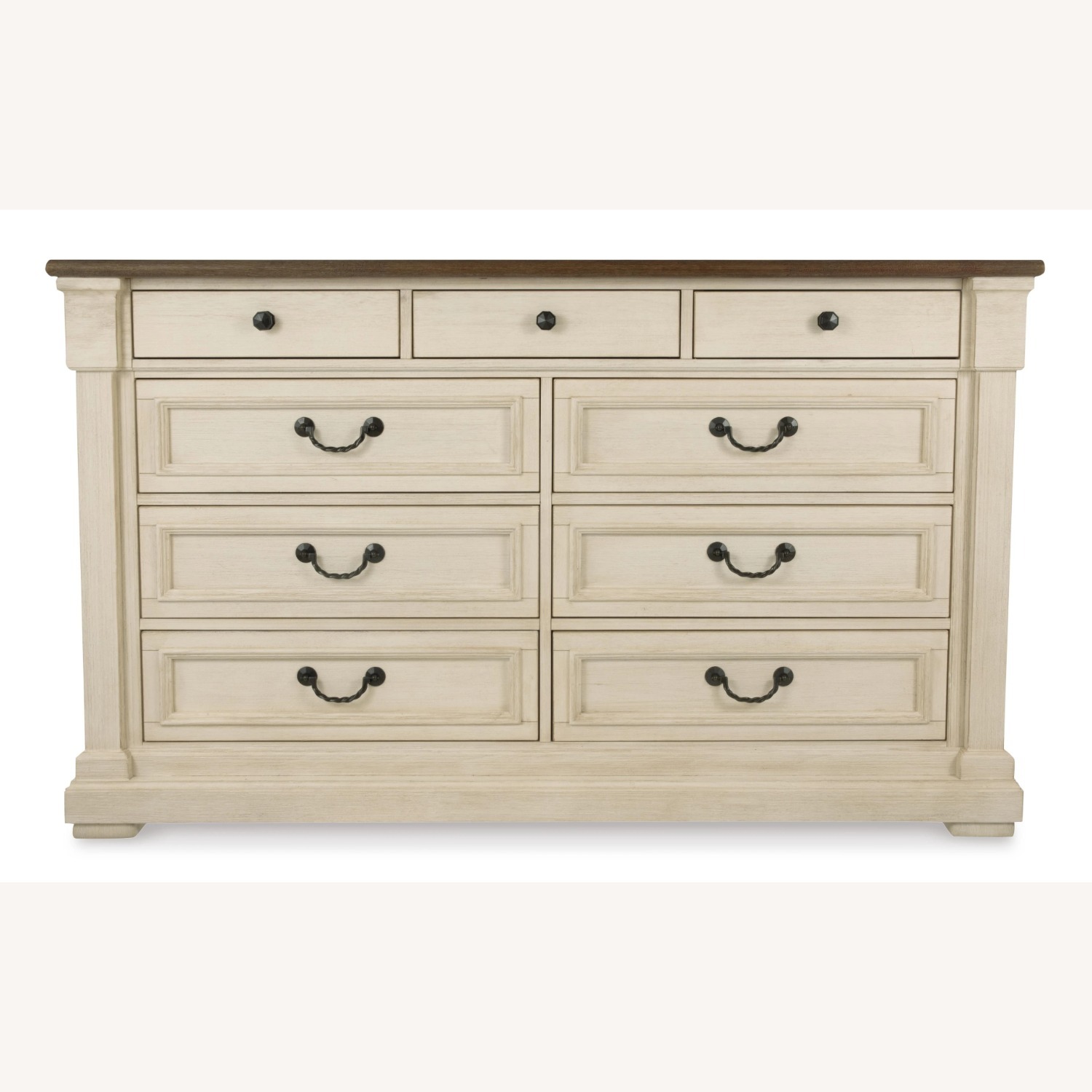 Ashley Furniture Bolanburg White Wood Dresser - image-1