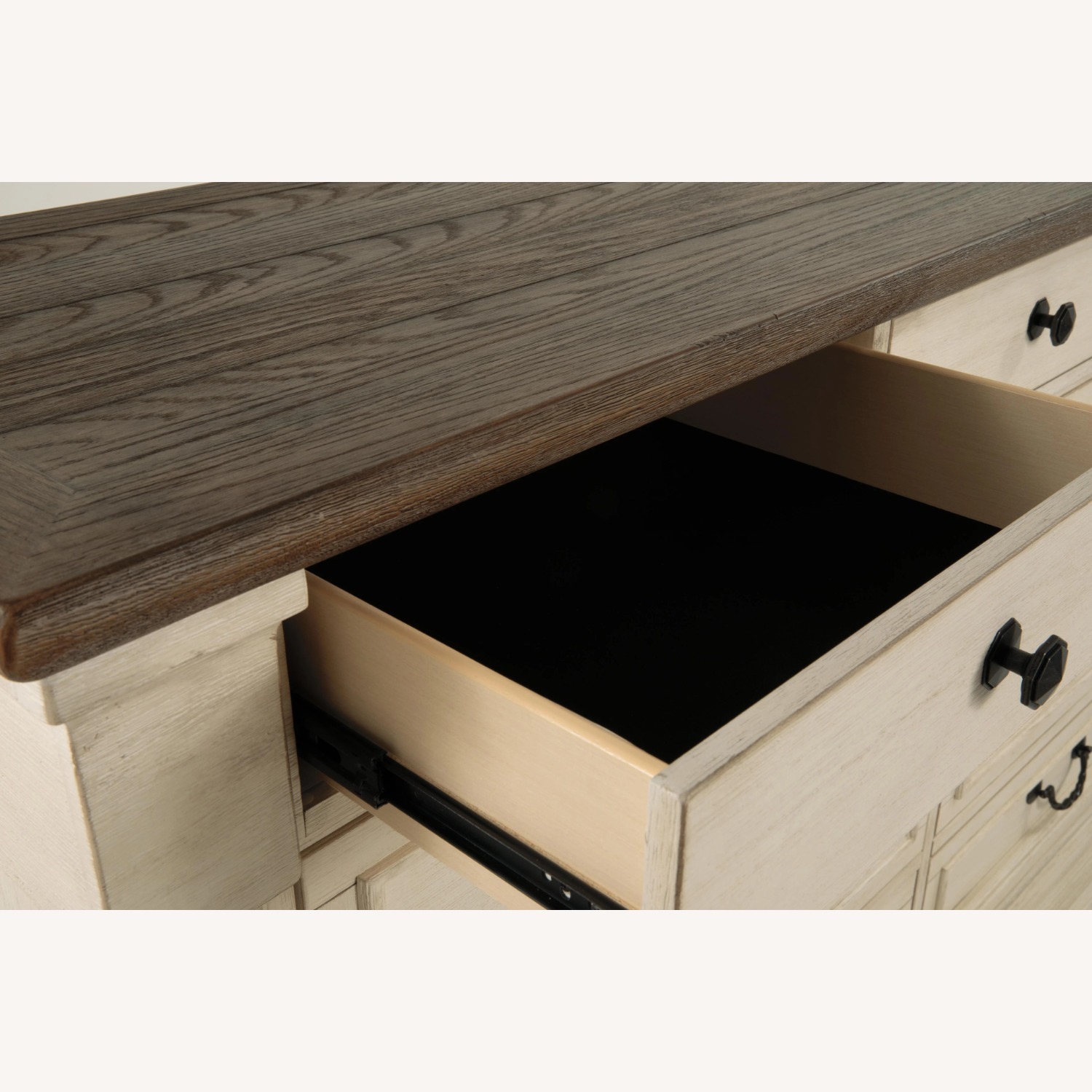 Ashley Furniture Bolanburg White Wood Dresser - image-4