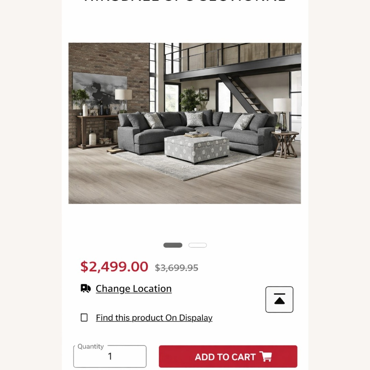 Large L-Shaped Sectional - Cozy & Stylish - image-4