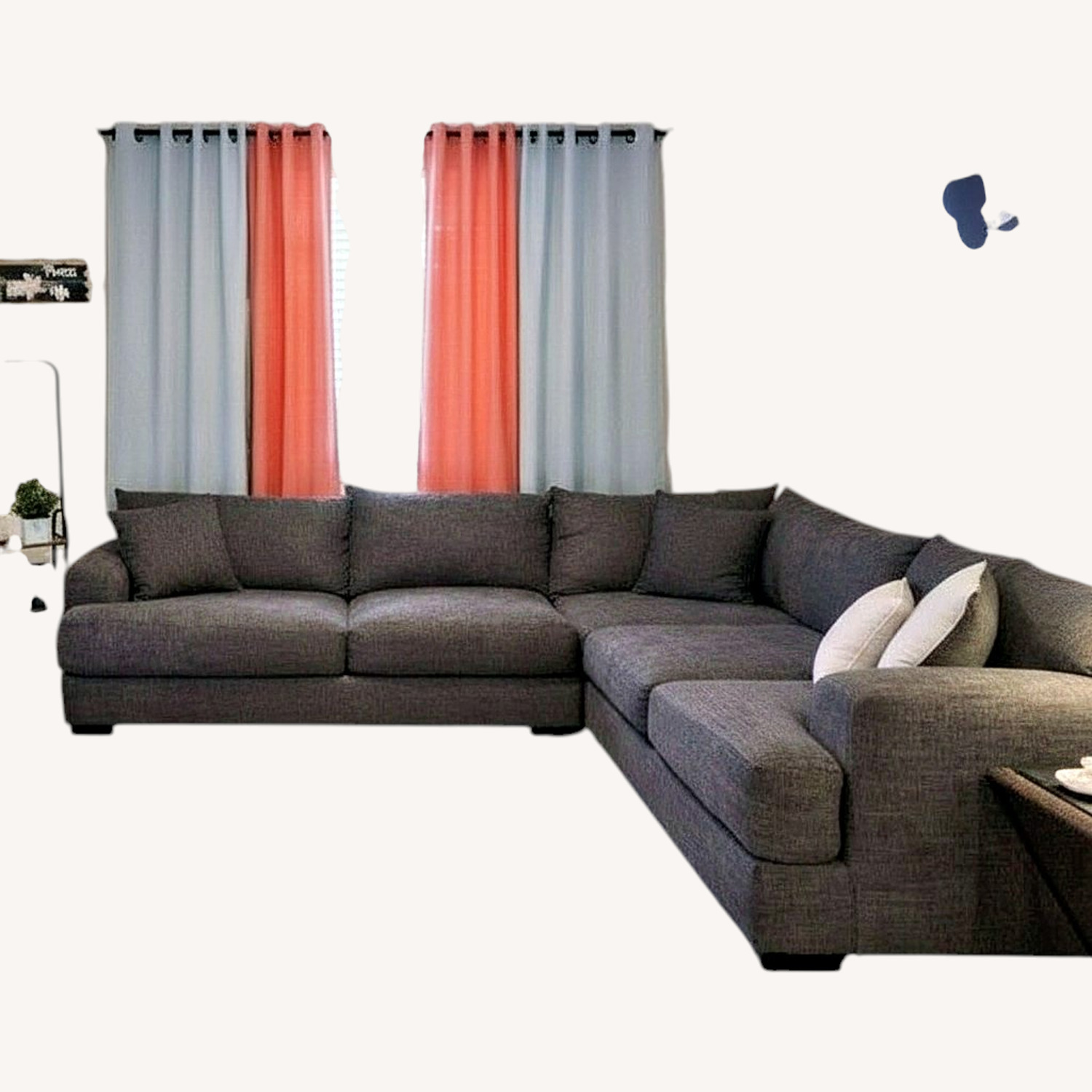 Large L-Shaped Sectional - Cozy & Stylish - image-5