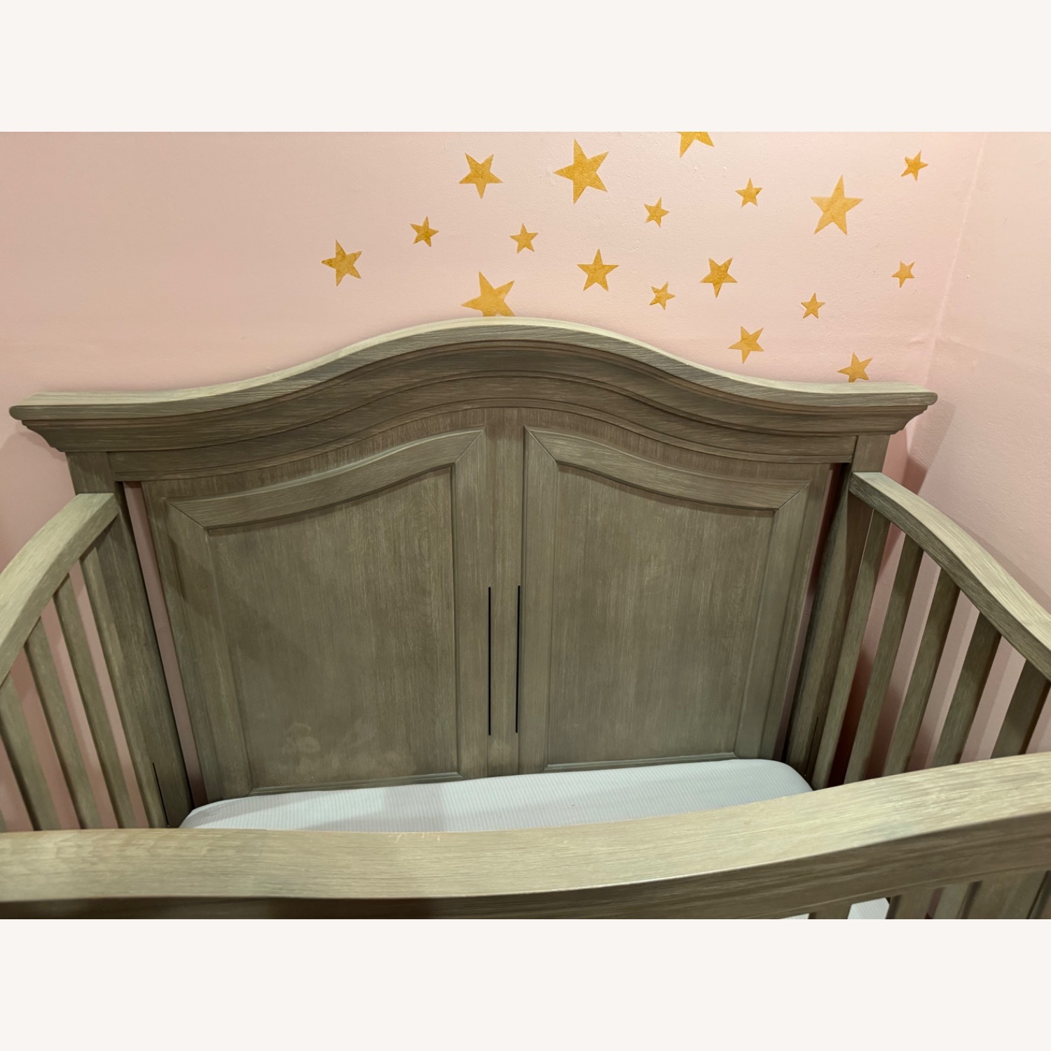 Buy Buy Baby Light Gray Crib - image-5