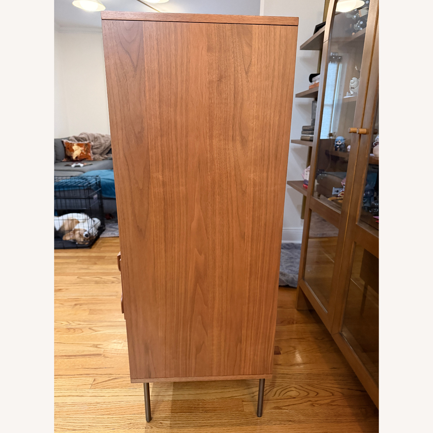 West Elm Gemini Walnut Dresser - image-4
