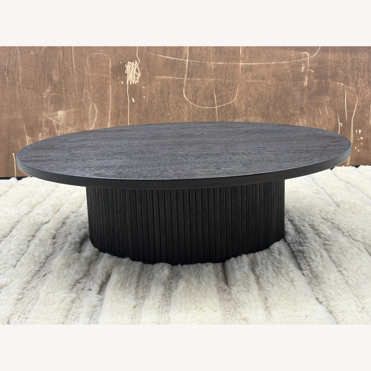 Restoration Hardware Byron Round Pedestal Coffee Table – 48" - image-28