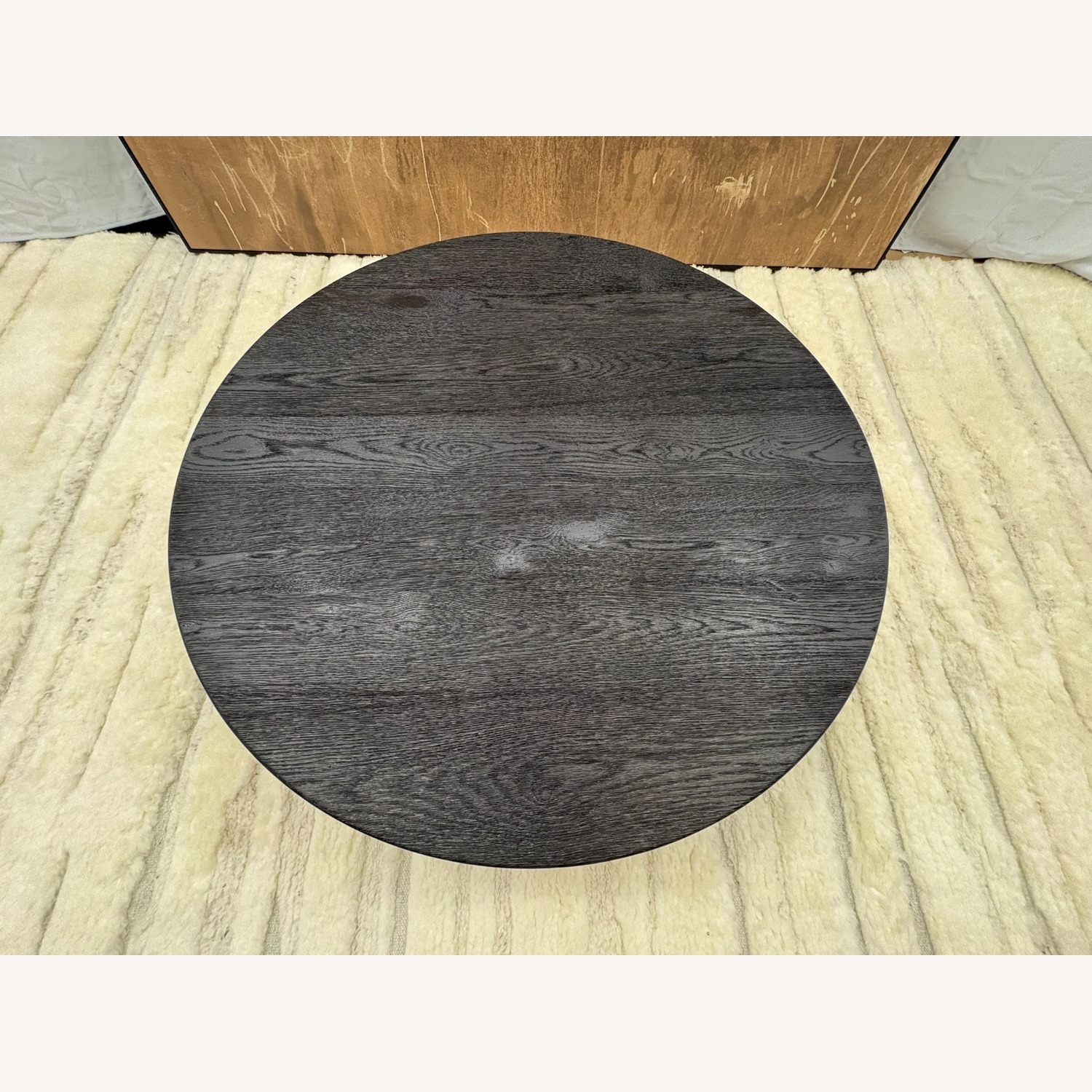Restoration Hardware Byron Round Pedestal Coffee Table – 48" - image-11