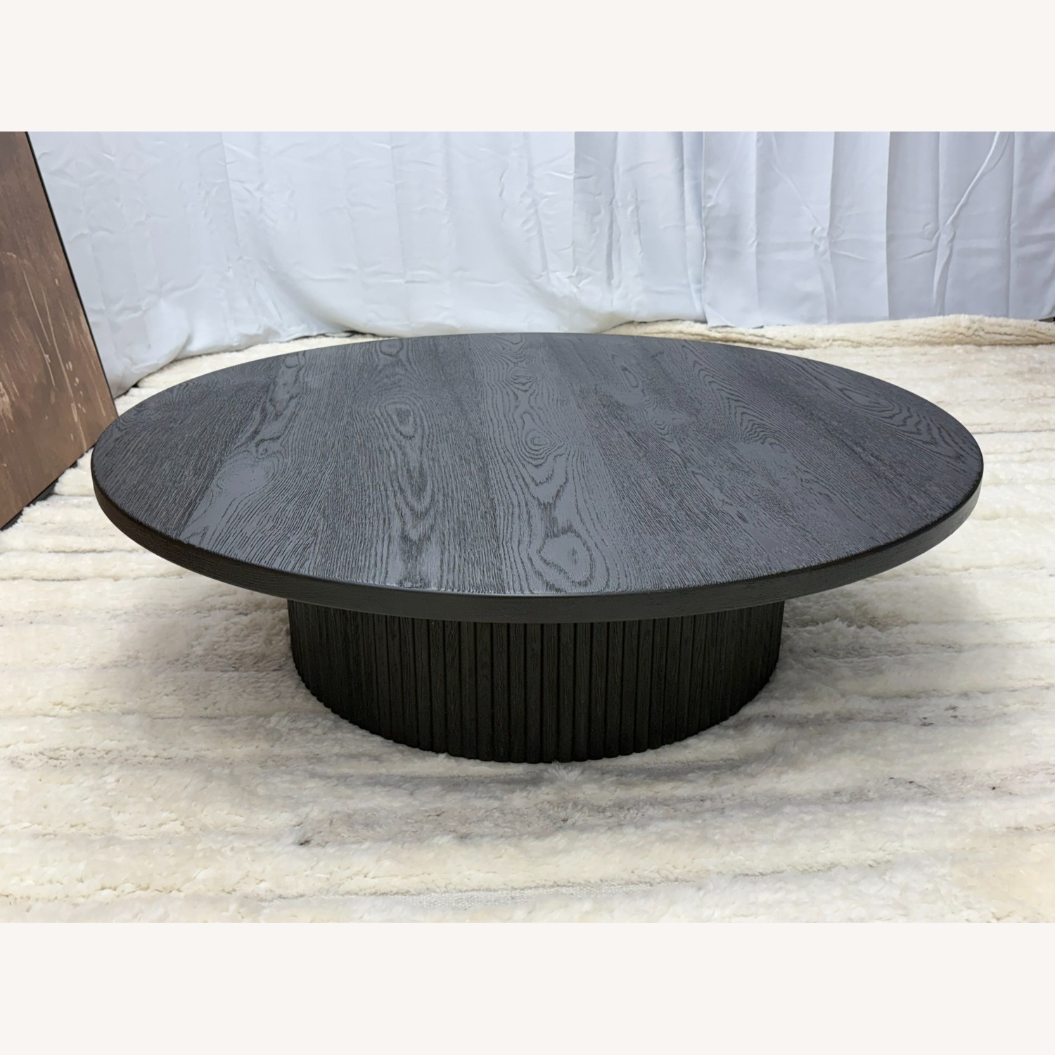 Restoration Hardware Byron Round Pedestal Coffee Table – 48" - image-7