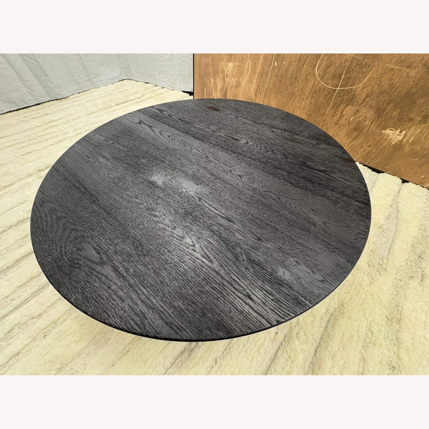 Restoration Hardware Byron Round Pedestal Coffee Table – 48" - image-15