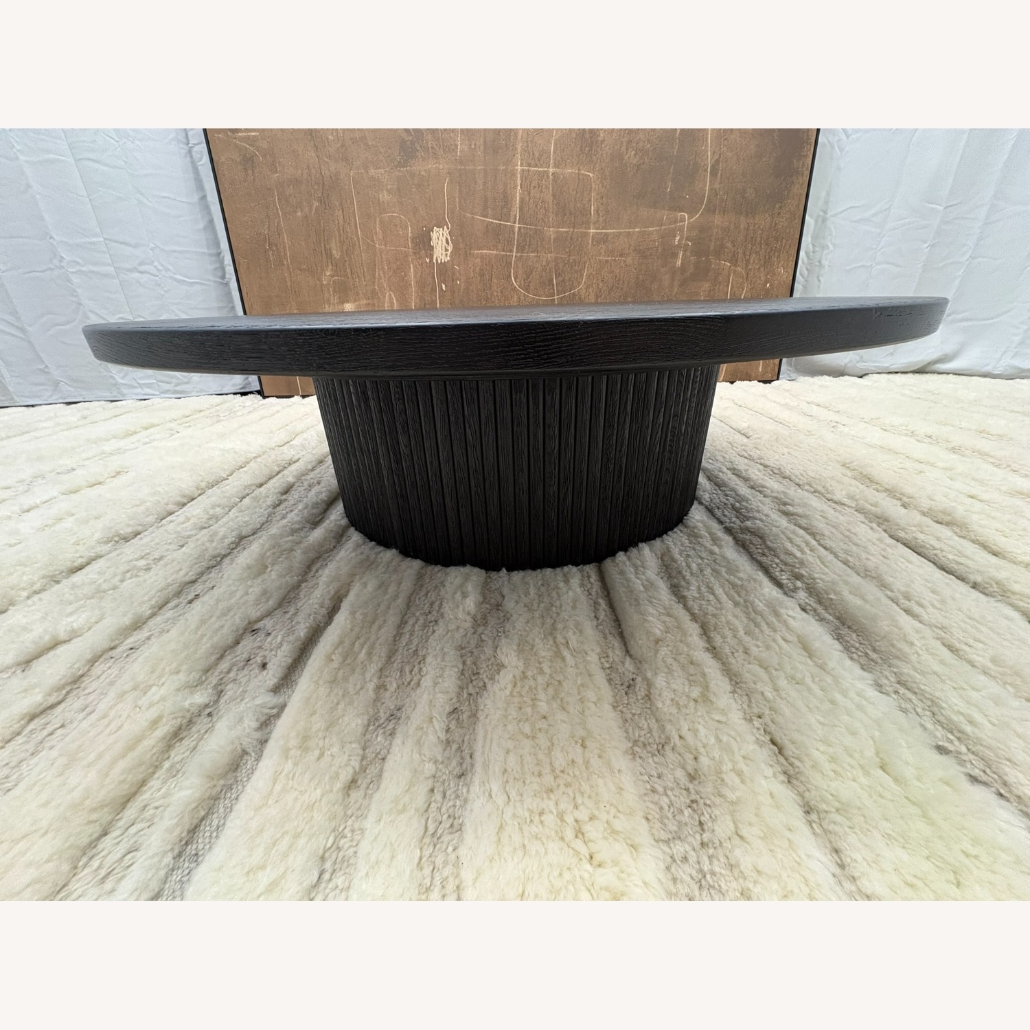 Restoration Hardware Byron Round Pedestal Coffee Table – 48" - image-20